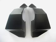 Paar Abdeckungen Luftfilterkasten schwarz - Pair Covers Airbox black